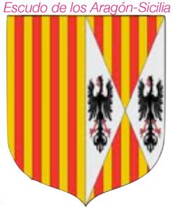 Escudo de los Aragón-Sicilia