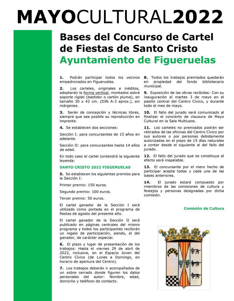 Bases Concurso Cartel 2022