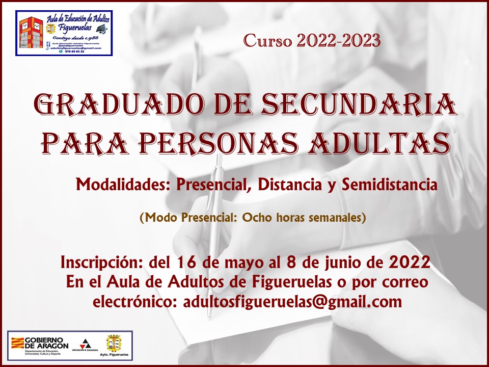 Graduado de Secundaria adultos